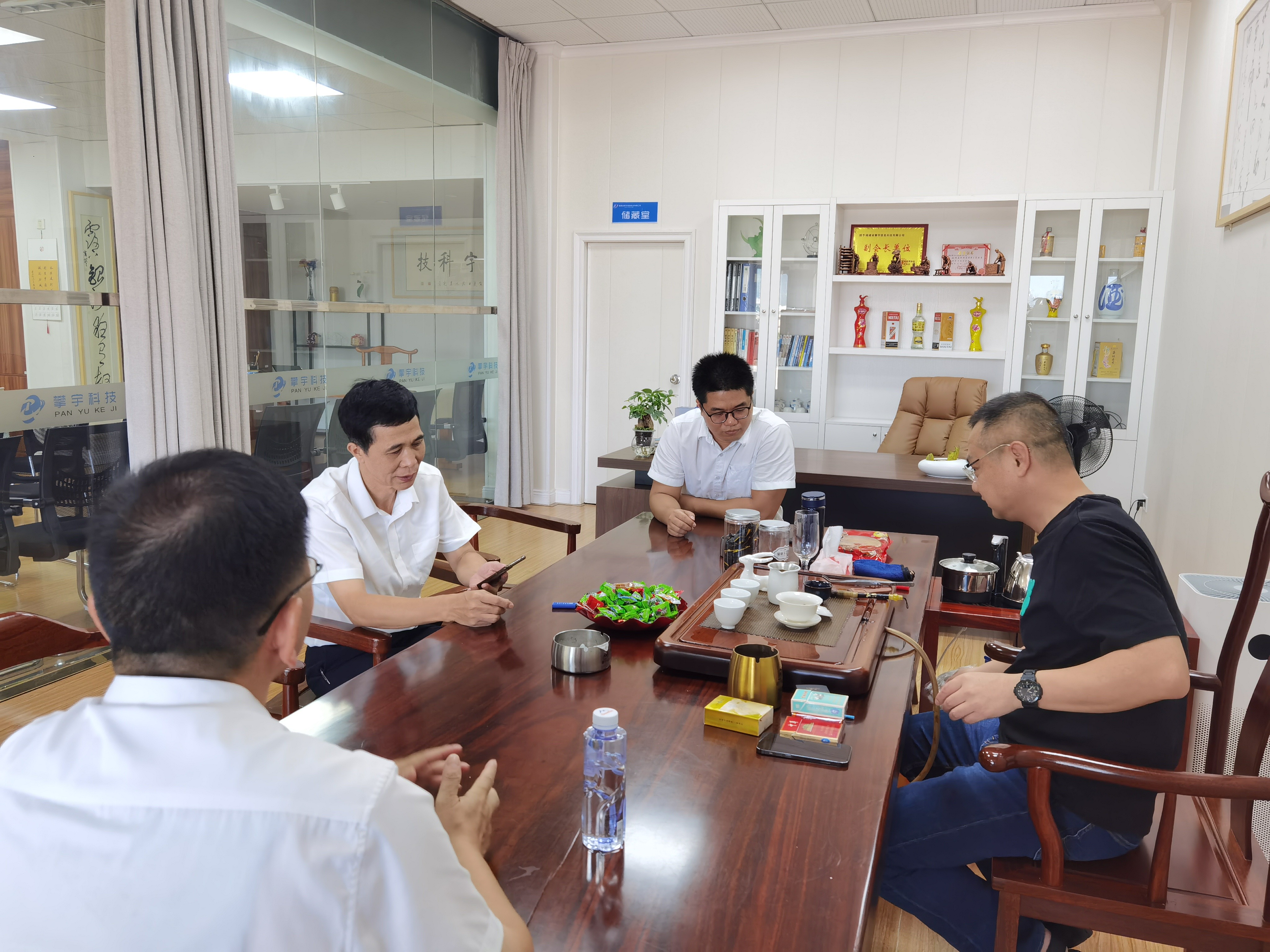 攀宇科技 | 安溪县人社局马向阳局长莅临我司人才培养基地调研指导工作(图7)
